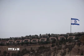 Quang cảnh khu tái định cư E1 ở Bờ Tây, ngày 14/8/2025. (Ảnh: THX/TTXVN)