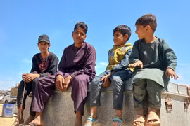 Người tị nạn Afghanistan. (Ảnh minh họa. THX/TTXVN)