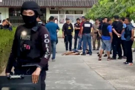 Hiện trường vụ việc. (Ảnh: AP)