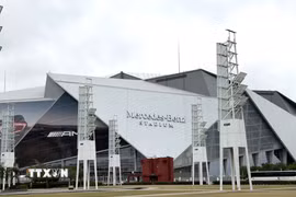 Sân vận động Atlanta ở Mỹ. (Ảnh: Ngọc Quang/TTXVN)