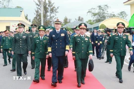 Đoàn Việt Nam sang Trung Quốc dự giao lưu hữu nghị quốc phòng