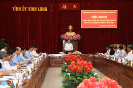 Quang cảnh buổi giám sát. (Ảnh: Phạm Minh Tuấn/TTXVN)