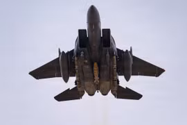 Tiêm kích F-15E Mỹ. (Ảnh: USAF)