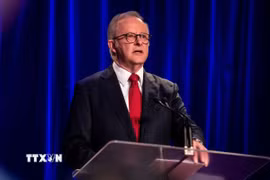 Thủ tướng Australia Anthony Albanese. (Ảnh: THX/TTXVN)