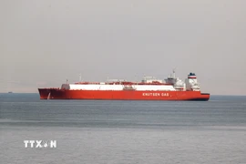 Tàu chở dầu. (Ảnh: THX/TTXVN)