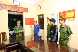 Nam thanh niên hành hung nhân viên y tế là N.V.T tại cơ quan công an.