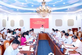 Quang cảnh Phiên họp. (Ảnh: Xuân Khu/TTXVN)