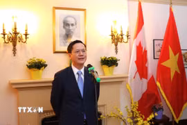 Đại sứ Việt Nam tại Canada Phạm Vinh Quang. (Ảnh: Trung Dũng/TTXVN)
