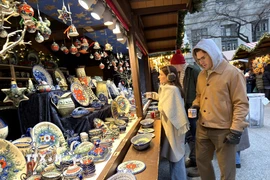 Nước Mỹ chuẩn bị đón mùa Giáng sinh ấm áp kỷ lục. (Ảnh: Ngọc Quang/TTXVN)