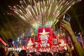 Chương trình đại nhạc hội “V Fest-Vietnam Today”. (Ảnh: Dương Giang/TTXVN)