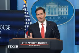 Ngoại trưởng Mỹ Marco Rubio. (Ảnh: THX/TTXVN)