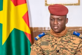 Ông Ibrahim Traoré. (Ảnh: cameroonintelligencereport)