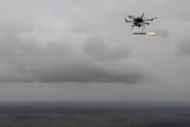 Ấn Độ phóng thử thành công tên lửa dẫn đường chính xác từ UAV