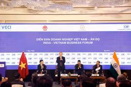 Tổng Bí thư, Chủ tịch nước Tô Lâm dự Diễn đàn Doanh nghiệp Việt Nam-Ấn Độ. (Ảnh: Thống Nhất/TTXVN)