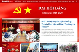 Giao diện trang chủ của chuyên trang. (Ảnh chụp màn hình)
