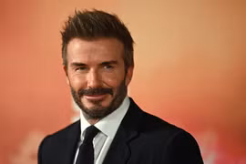 Cựu danh thủ bóng đá Anh David Beckham. (Ảnh: AFP/TTXVN)