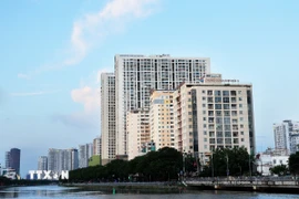 Một khu nhà ở xã hội ở Thành phố Hồ Chí Minh. (Ảnh: Hồng Đạt/TTXVN)