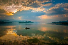 Hồ Núi Cốc. (Ảnh: Cổng Thông tin điện tử Thái Nguyên)