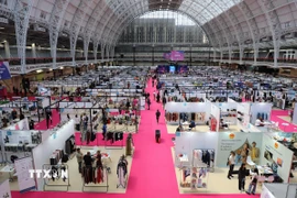 Quang cảnh một Hội chợ thời trang. (Ảnh minh họa. Hữu Tiến/TTXVN)