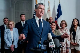 Thống đốc bang California, ông Gavin Newsom. (Ảnh: The New York Times)