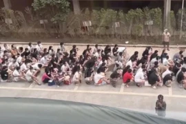 Nhiều đối tượng đã bị bắt giữ.. (Ảnh: nationthailand)