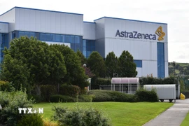 Trụ sở hãng dược AstraZeneca tại Macclesfield, Cheshire, Anh. (Ảnh: AFP/TTXVN)