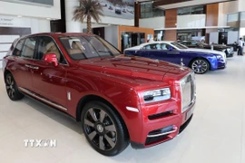 Một mẫu xe Rolls-Royce. (Ảnh: AFP/TTXVN)