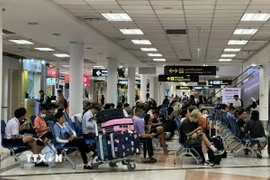 Quang cảnh tại Sân bay quốc tế. Chiang Mai (Ảnh: Đỗ Sinh/TTXVN)