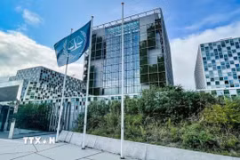 Trụ sở Tòa án Hình sự quốc tế (ICC) tại La Haye (Hà Lan). (Ảnh: IRNA/TTXVN)