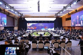 Hội nghị Cấp cao ASEAN+3 lần thứ 28. (Ảnh: Dương Giang/TTXVN)