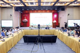 Hội nghị toàn quốc triển khai thi hành Luật Hộ tịch 2026 và chương trình hành động quốc gia về đăng ký, thống kê hộ tịch giai đoạn 2026 - 2030. (Ảnh: Phạm Kiên/TTXVN)