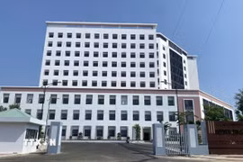 Dự án Bệnh viện Sản Nhi chậm tiến độ không chỉ ảnh hưởng đến hiệu quả sử dụng nguồn vốn mà còn tác động đến công tác chăm sóc sức khỏe nhân dân. (Ảnh: TTXVN phát)