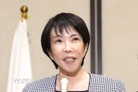 Thủ tướng Nhật Bản Takaichi Sanae. (Ảnh: Kyodo/TTXVN)
