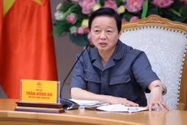 Phó Thủ tướng Trần Hồng Hà phát biểu chỉ đạo. (Ảnh: Văn Điệp/TTXVN)