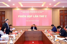 Quang cảnh phiên họp. (Ảnh: Tuấn Anh/TTXVN)