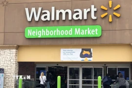 Một cửa hàng Walmart ở Mỹ. (Ảnh: THX/TTXVN)