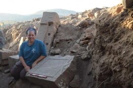 Hiện trường khu vực giáo đường gần Mashkof và Tabula Anasta. (Báo: Jerusalem Post)