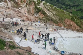 Một khu khai thác khoáng sản. (Ảnh minh họa. Nguồn: AP)