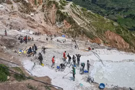 Một khu khai thác khoáng sản. (Ảnh minh họa. Nguồn: AP)