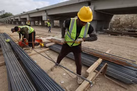 Một cây cầu đang được xây dựng tại Iraq. (Ảnh minh họa. Nguồn: AFP/Getty Images)