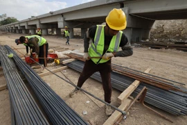 Một cây cầu đang được xây dựng tại Iraq. (Ảnh minh họa. Nguồn: AFP/Getty Images)