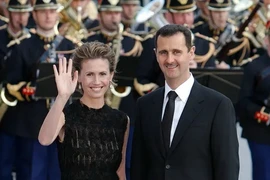 Ông Bashar al-Assad và vợ Asma al-Assad. (Ảnh: Reuters)