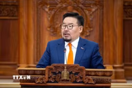 Thủ tướng Mông Cổ Gombojav Zandanshatar. (Ảnh: Asia Nikkei/TTXVN)