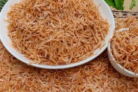 Vỏ của tép khô là một kho chứa chitin và canxi carbonate (CaCO₃), được xem như một nguồn cung cấp canxi phong phú.