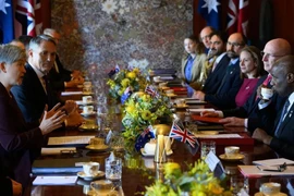 Quang cảnh cuộc đối thoại 2+2. (Ảnh: AAP)