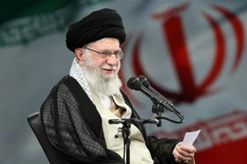 Lãnh tụ tối cao Iran Ayatollah Ali Khamenei. (Ảnh: IRNA/TTXVN)