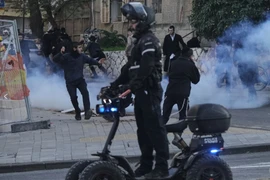 Hiện trường vụ việc. (Ảnh: AP)