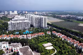 Một dự án bất động sản. (Ảnh: Tuấn Anh/TTXVN)
