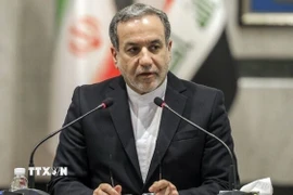 Ngoại trưởng Iran Seyed Abbas Araghchi phát biểu tại Tehran. (Ảnh: IRNA/TTXVN)