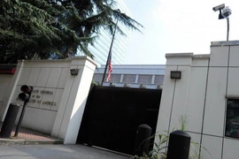 Tòa lãnh sự quán Mỹ tại Thành Đô, Trung Quốc. (Nguồn: AFP)